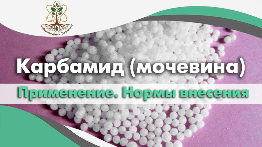 Карбамид (мочевина). Характеристики, применение и нормы внесения