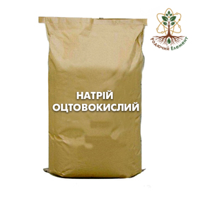 Натрій оцтовокислий