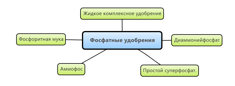 виды фосфатных удобрений